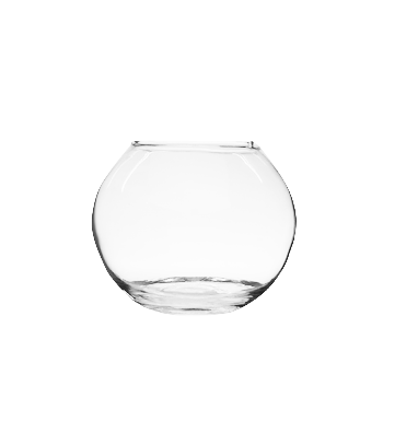 FISHBOWL - Rolled Rim - 9cm(H) x 7.1cm(W) (380ml) (Set of 3)