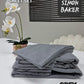 Simon Baker - Cotton Flannel Sheet Set - GREY