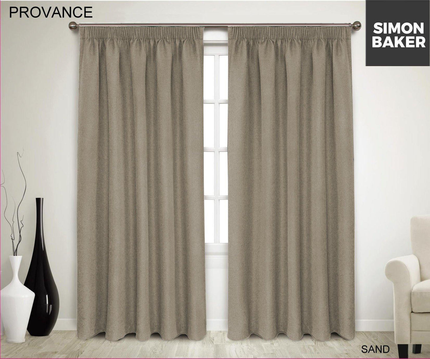 Simon Baker | Provance Tape Curtain Sand