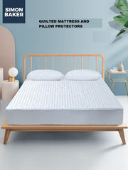 Simon Baker | Quilted (Non-Waterproof) Standard Mattress & Pillow Protectors (Sold Separately)