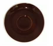 Style Saucer | NOVA STYLE Brown SAUCER 12cm - FOR 70ml CUP (Set of 6)