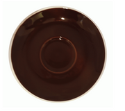 Style Saucer | NOVA STYLE Brown SAUCER 14cm - FOR 260ml CUP (Set of 6)