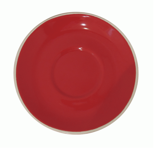 Style Saucer | NOVA Style Red Saucer 12cm - for 70ml Cup (Set of 6)