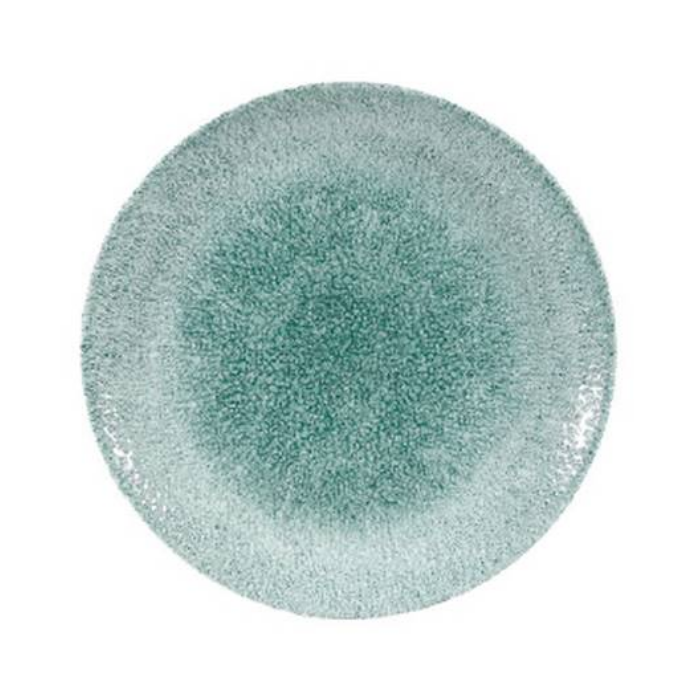 Churchill - Raku Jade Green – Coupe Plate – 26Cm (Set of 12)