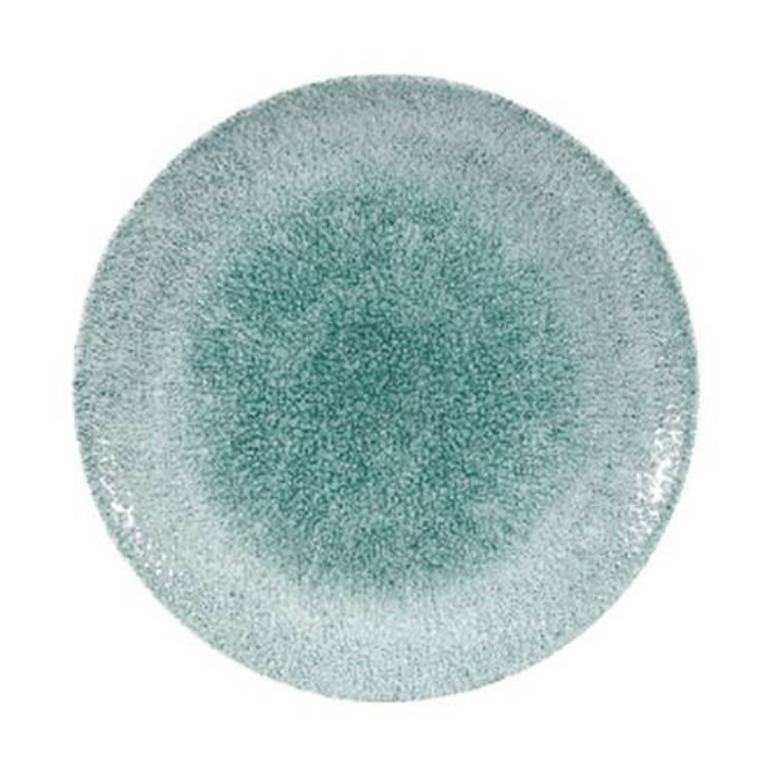 Churchill - Raku Jade Green – Coupe Plate – 28.8m (Set of 12)