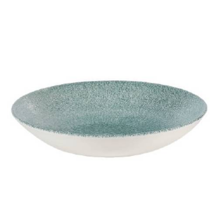 Churchill - Raku Jade Green – Coupe Bowl – 24.8cm (Set of 12)