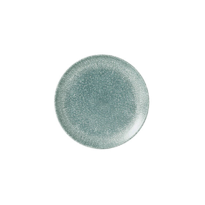 Churchill - Raku Topaz Blue – Coupe Plate – 16.5Cm (Set of 12)
