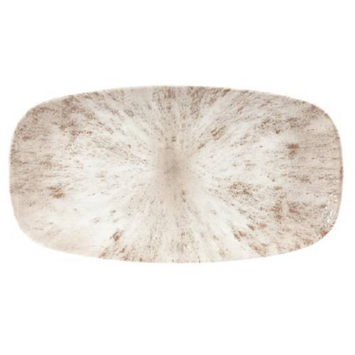 Churchill - Stone Agate Grey – Oblong Chefs Plate- 35.5 X 19cm (Set of 6)