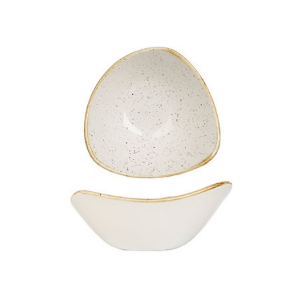 Churchill Barley White – Triangle Bowl - Set of 12 (15.3cm)