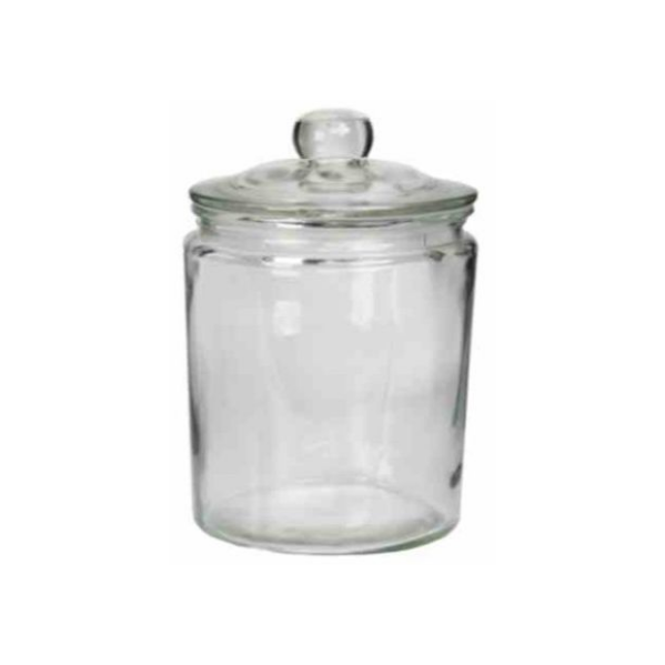 Deli Round Cookie Jar SML 12X10CM (1L)