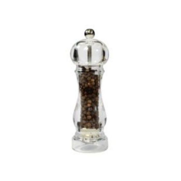 Grinder | BISETTI PEPPER MILL ACRYLIC 16.5CM