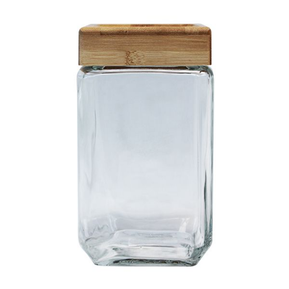 SQ JAR with Wooden Lid 1.6L