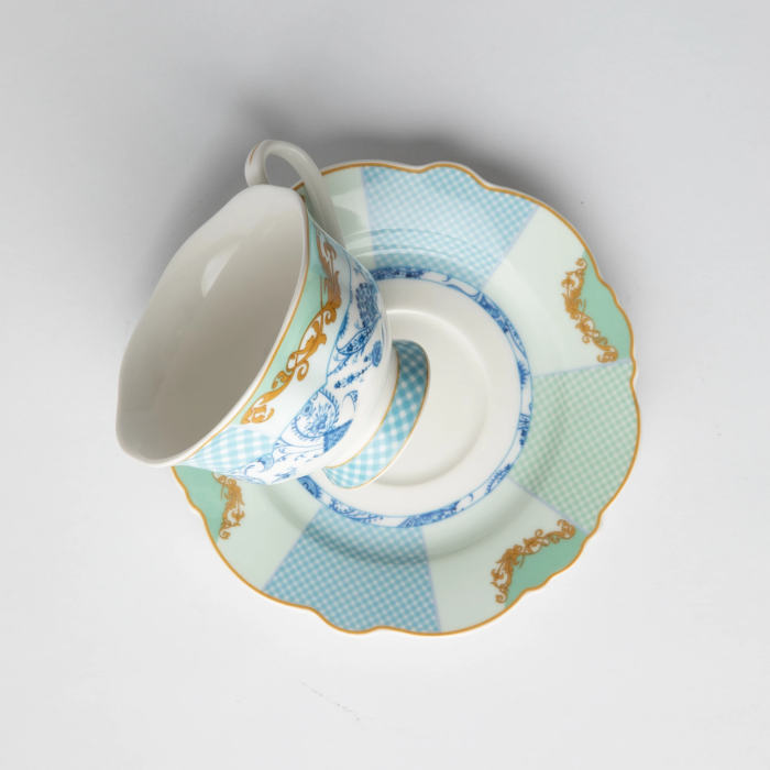 JENNA CLIFFORD - Italian Rose Cup & Saucer
