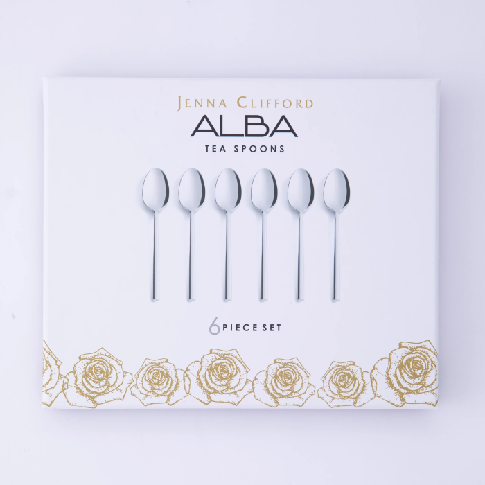 Jenna Clifford Alba 6pce Teaspoon Set
