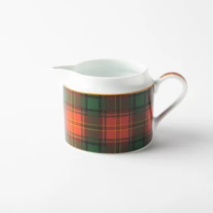 JENNA CLIFFORD - Red Tartan Creamer