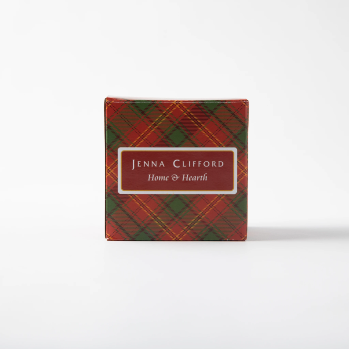 JENNA CLIFFORD - Red Tartan Mug in Gift Box