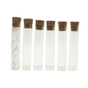 6PC Glass Tubes 10cm(H) × 2cm(W)