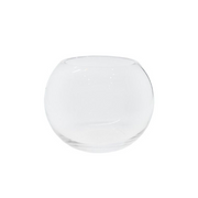 Rose Bowl/Vase - Sheer Rim - 10cm(H) × 8cm(W) (Set of 3)