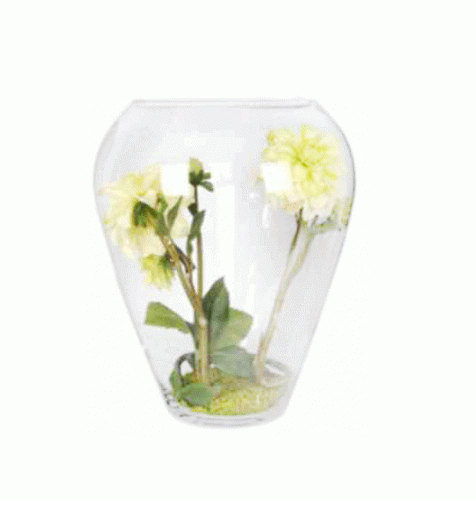 FAT BARREL VASE
