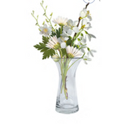 Curved Vase 17cm(H) × 9.6cm(W) - Set of 3