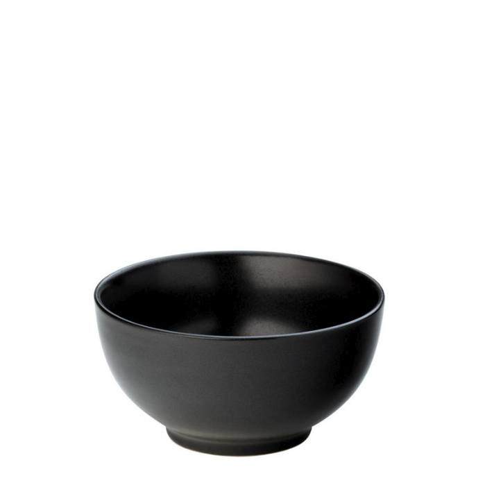 NOVA STYLE Rice Bowl 15cm Matt Black (Set of 6)