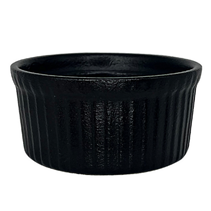 Nova Urban Texture Black Ramekin 9cm (Set of 6)