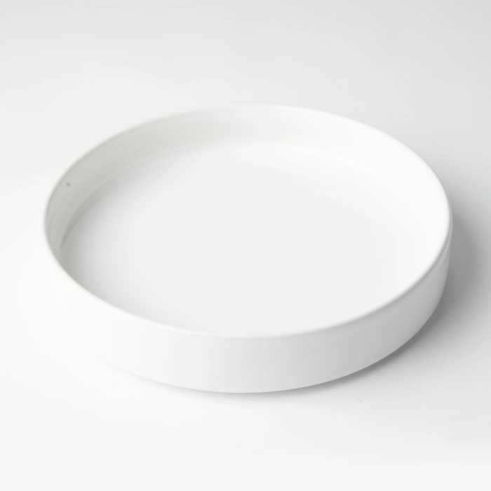 OMADA - Flat Stackable Pasta Bowl White