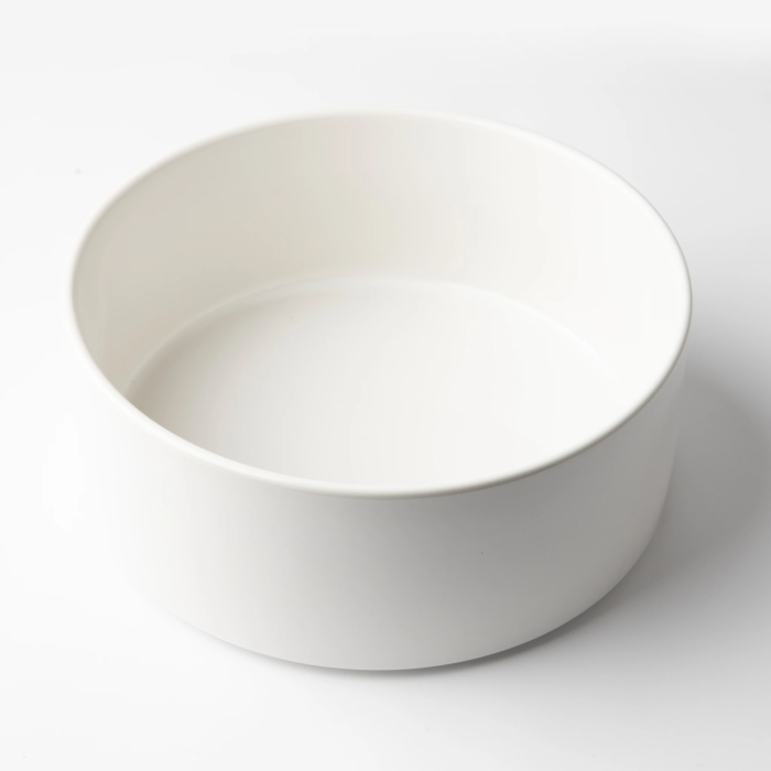 OMADA - Flat Stackable Salad Bowl White