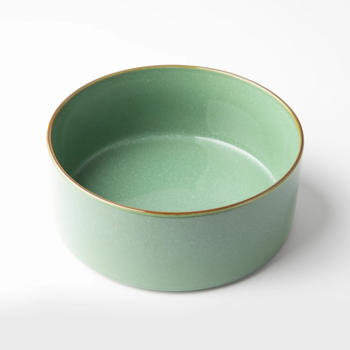 OMADA - Flat Stackable Salad Bowl Green