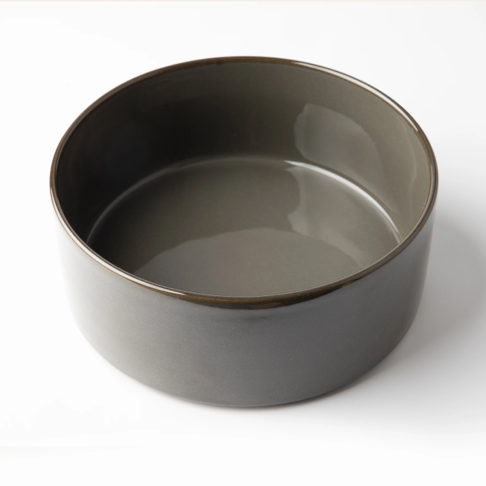 OMADA - Flat Stackable Salad Bowl Grey