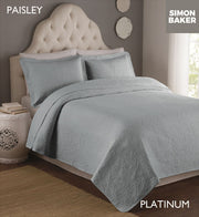 Simon Baker | Paisley Bedspread Platinum