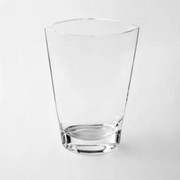 KROSNO - Clear Vase Large Oval 30cm(H) x 19.5cm(W) x 10cm(W)