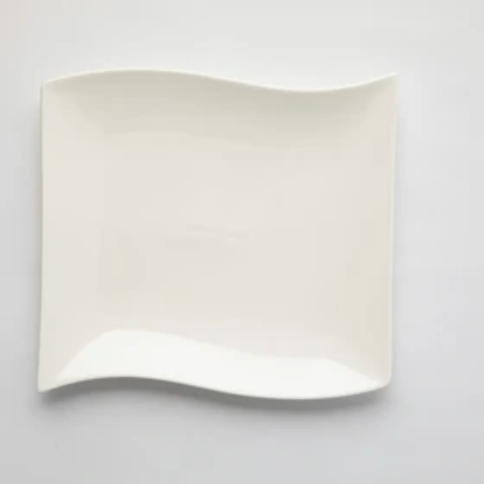 GALATEO - Square Dinner Plate (Set of 4)