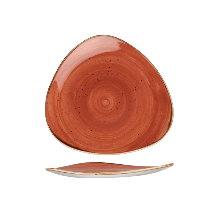 Churchill Spiced Orange – Triangle Plate 19.2cm - Set of 12