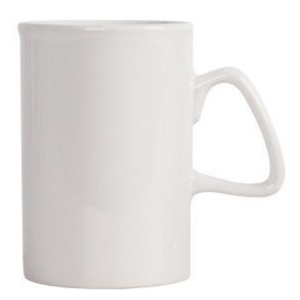 White Mug | WHITE SLIMLINE MUG 340ML (Set of 6)