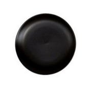 Nova Style Coupe Plate 30cm Matt Black (Set of 3)