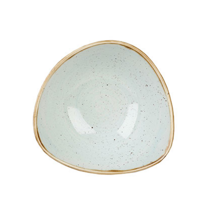 Churchill Duck Egg Blue – Triangle Bowl 23.5cm - Set of 12