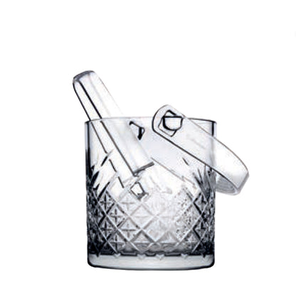 Pasabahce Timeless Ice Bucket With Tongs