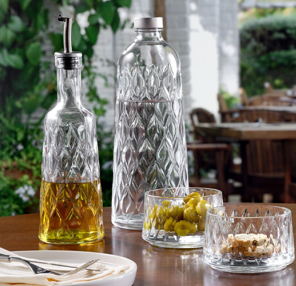 Pasabahce Leafy Bowl 17cm (Set of 4)