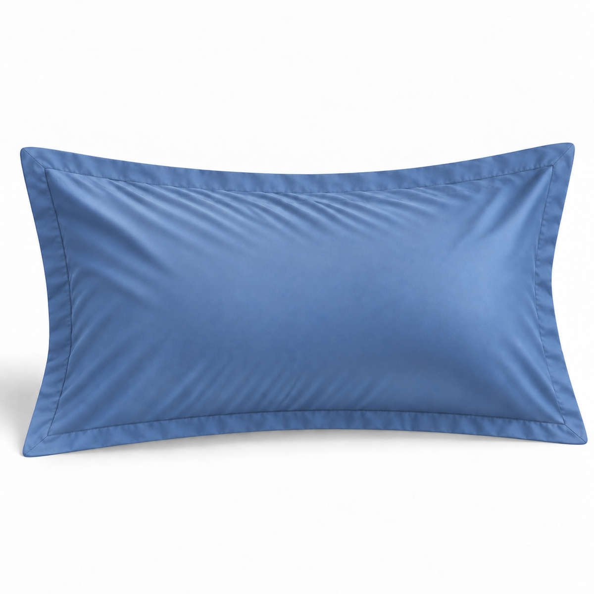 Simon Baker | 300TC 100% Egyptian Cotton Oxford Satin Stitched Pillowcase French Blue