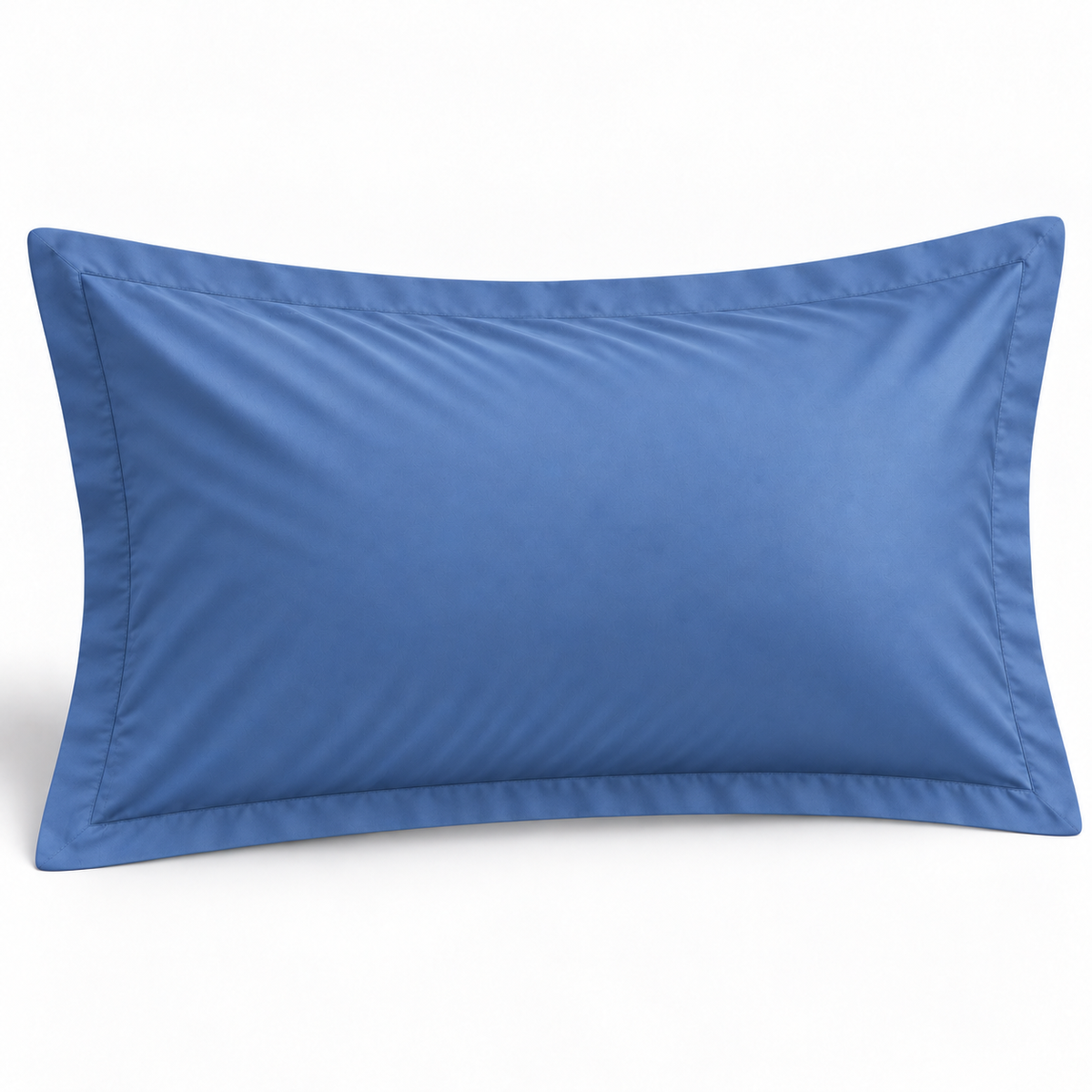 Simon Baker | 300TC 100% Egyptian Cotton Oxford Satin Stitched Pillowcase French Blue