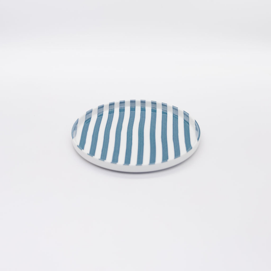Olivia- Lightseekers Side Plate Blue Set of 4