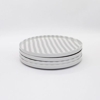 Olivia – Lightseekers Dinner Plate Grey Set of 4
