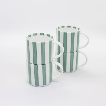 Olivia – Lightseekers Mug Green Set of 4