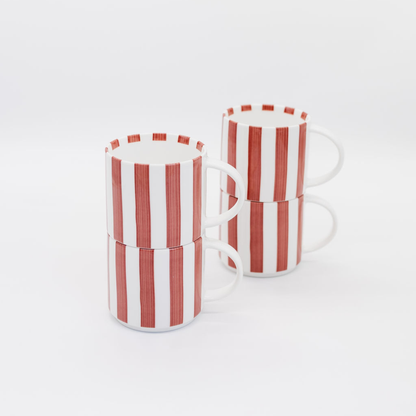 Olivia – Lightseekers Mug Red Set of 4