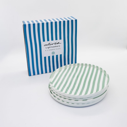 Olivia – Lightseekers Dinner Plate Green Set of 4