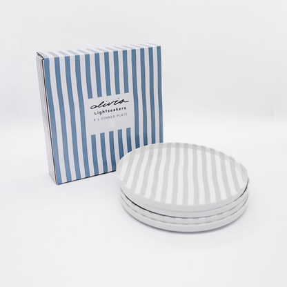 Olivia – Lightseekers Dinner Plate Grey Set of 4