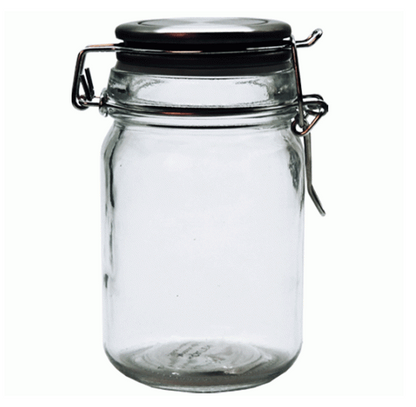6 Pack Metal Clip Top Jar