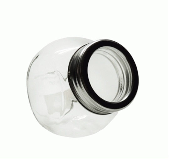 6 Pack Miniature Slanted Jar (200ml) - H:80 W:50 mm