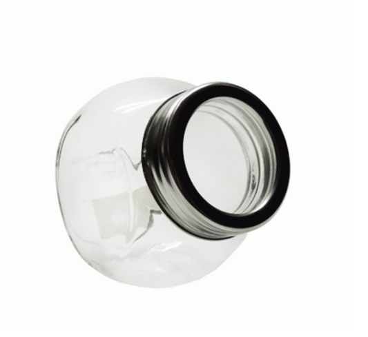 6 Pack Miniature Slanted Jar (200ml) - H:80 W:50 mm